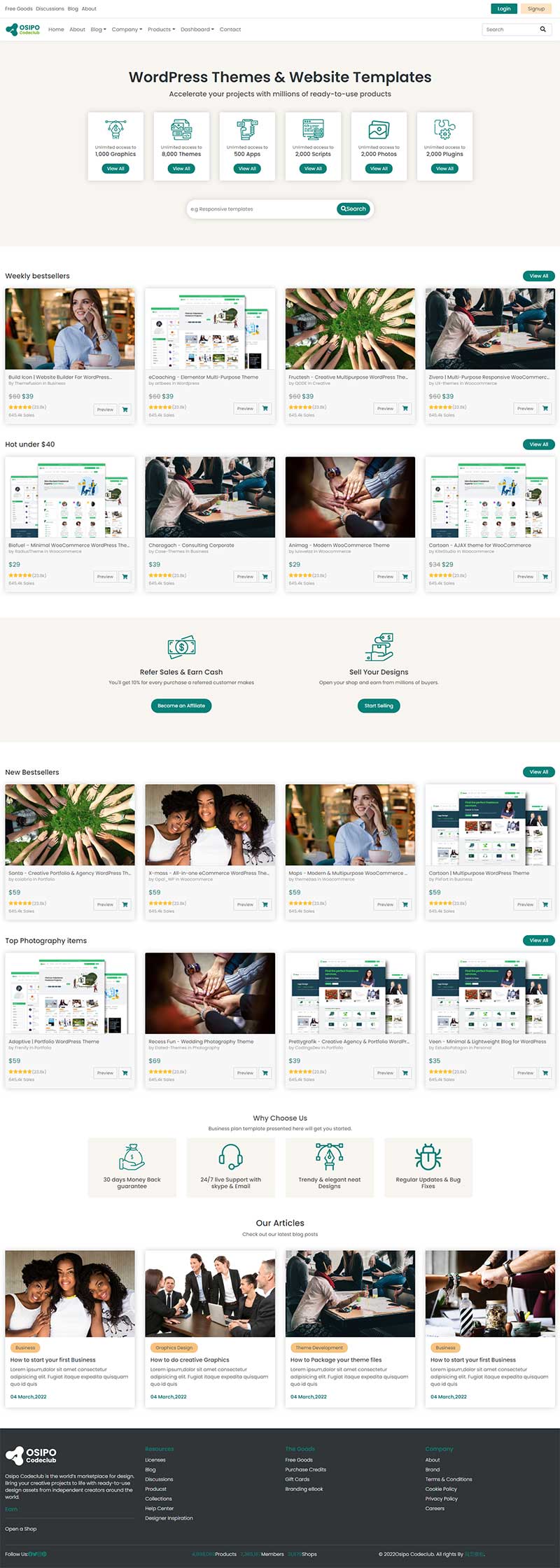 图片[1]-国外虚拟素材下载类网站模板 html下载网站模板-小栈资源网