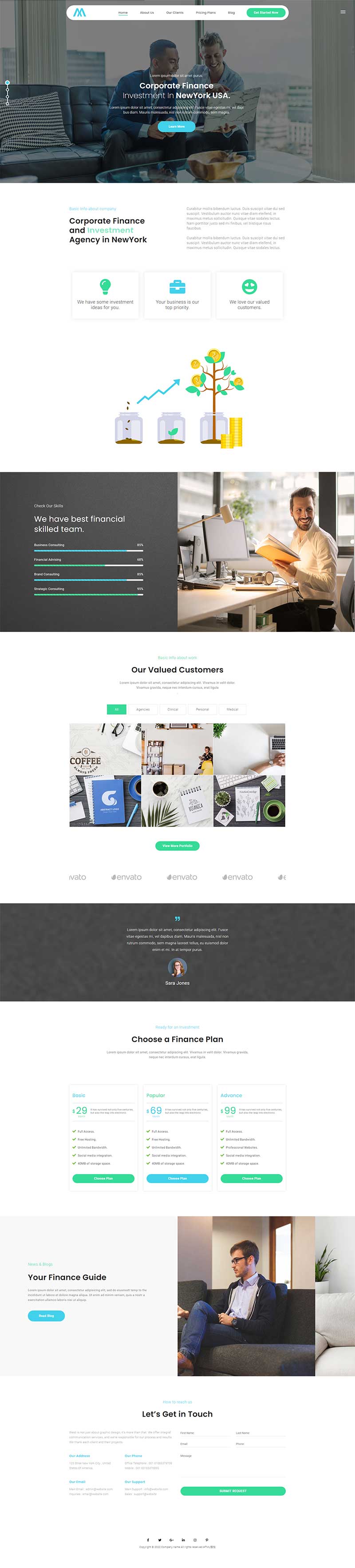 图片[1]-HTML5融资开发机构金融机构网站模板-小栈资源网