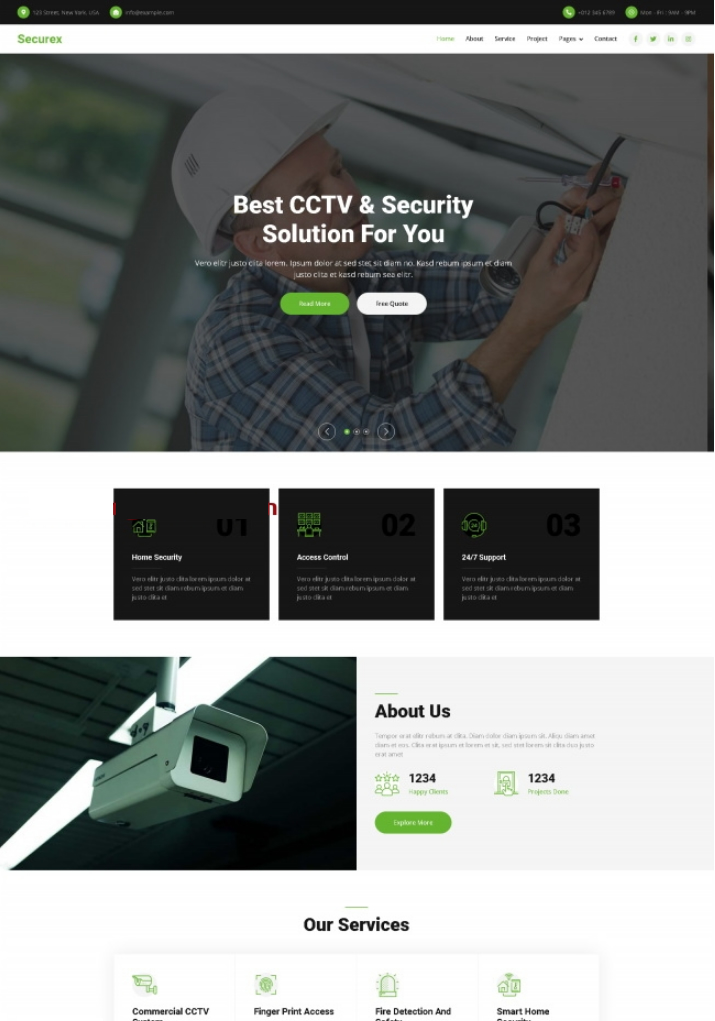 图片[1]-摄像头监控设备企业网站模板-小栈资源网
