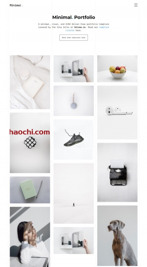 图片[1]-设计服务公司作品宣传网站模板-小栈资源网