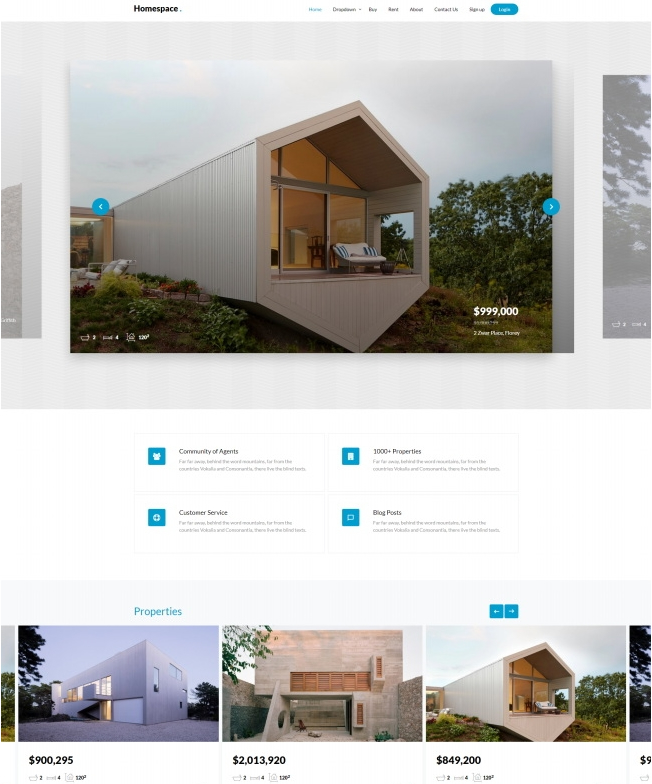 图片[1]-别墅在线交易服务机构网站模板-小栈资源网