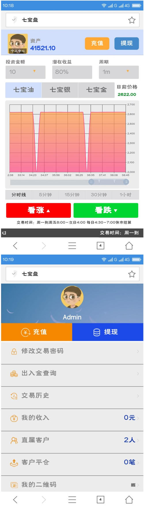 图片[1]-金融微盘微交易系统平台源码 ThinkPHP内核-小栈资源网